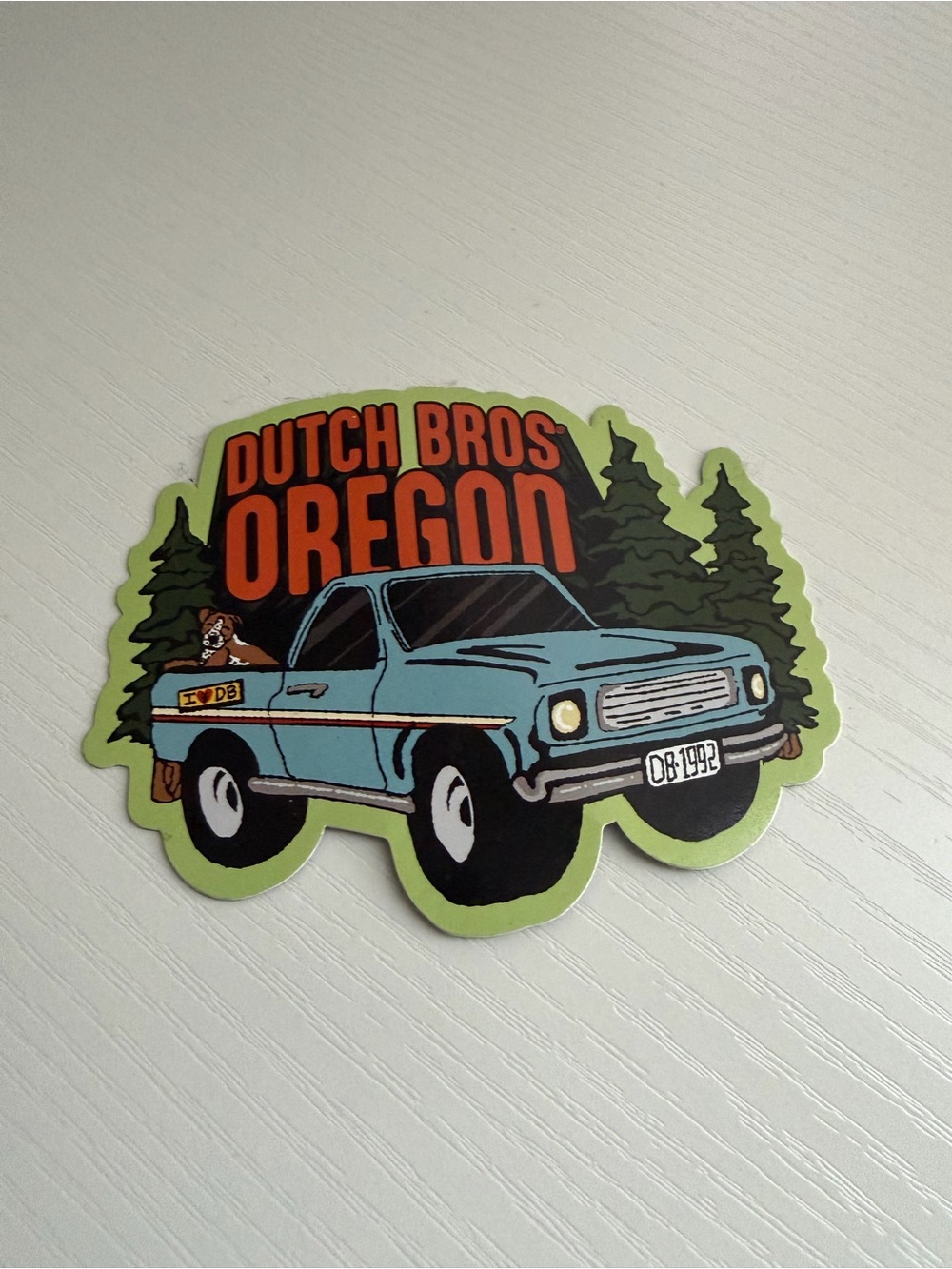 Dutch Bros Oregon Sticker